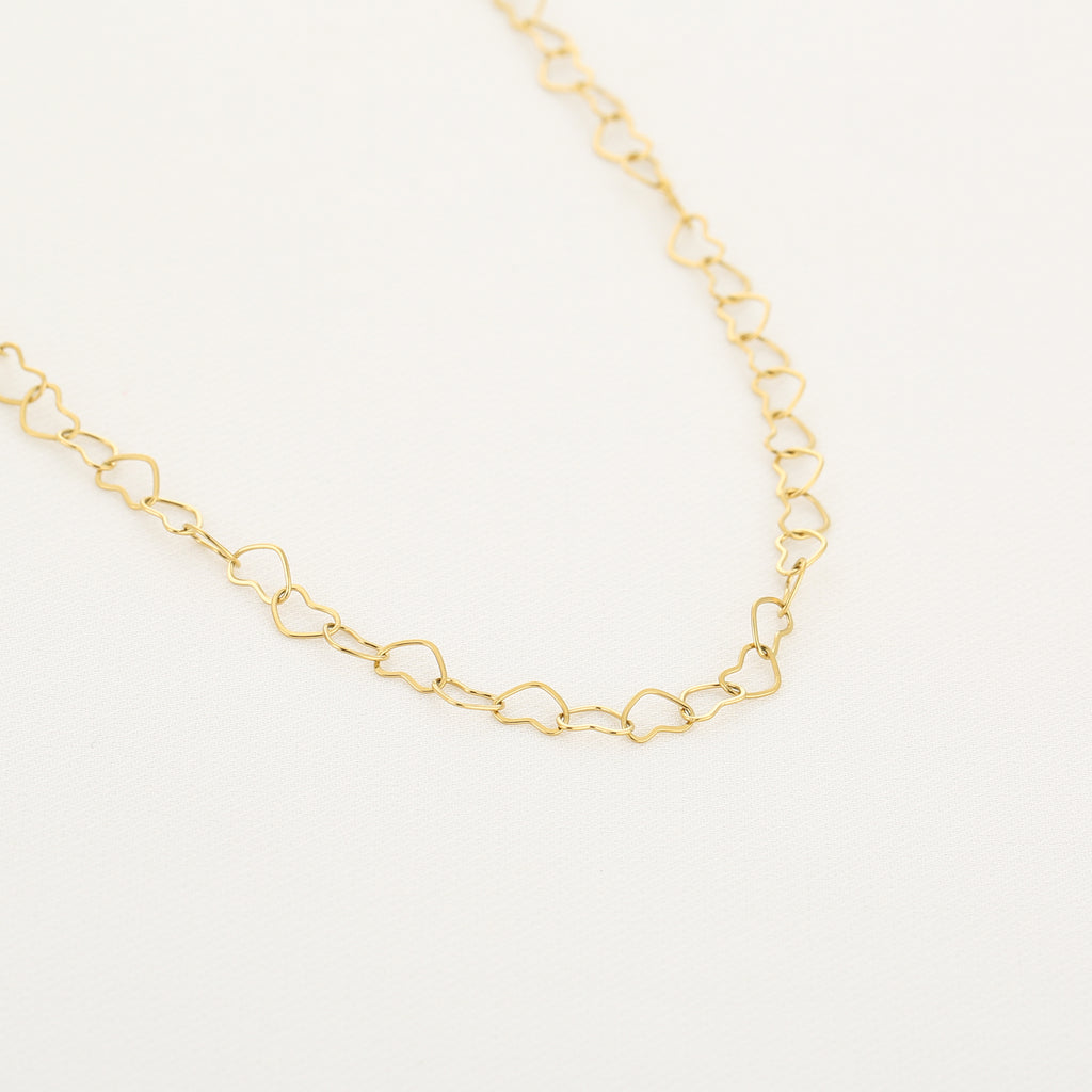 Chaîne de Cœurs Necklace