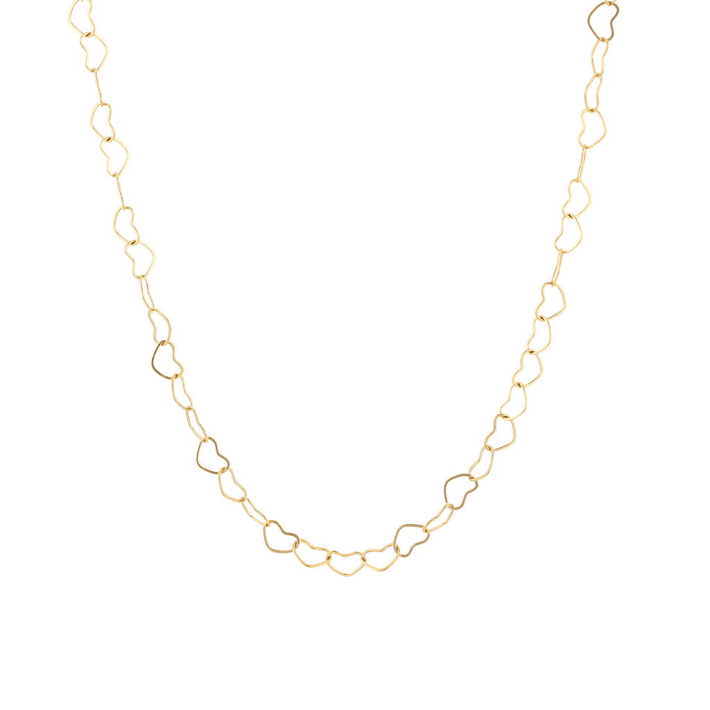 Chaîne de Cœurs Necklace
