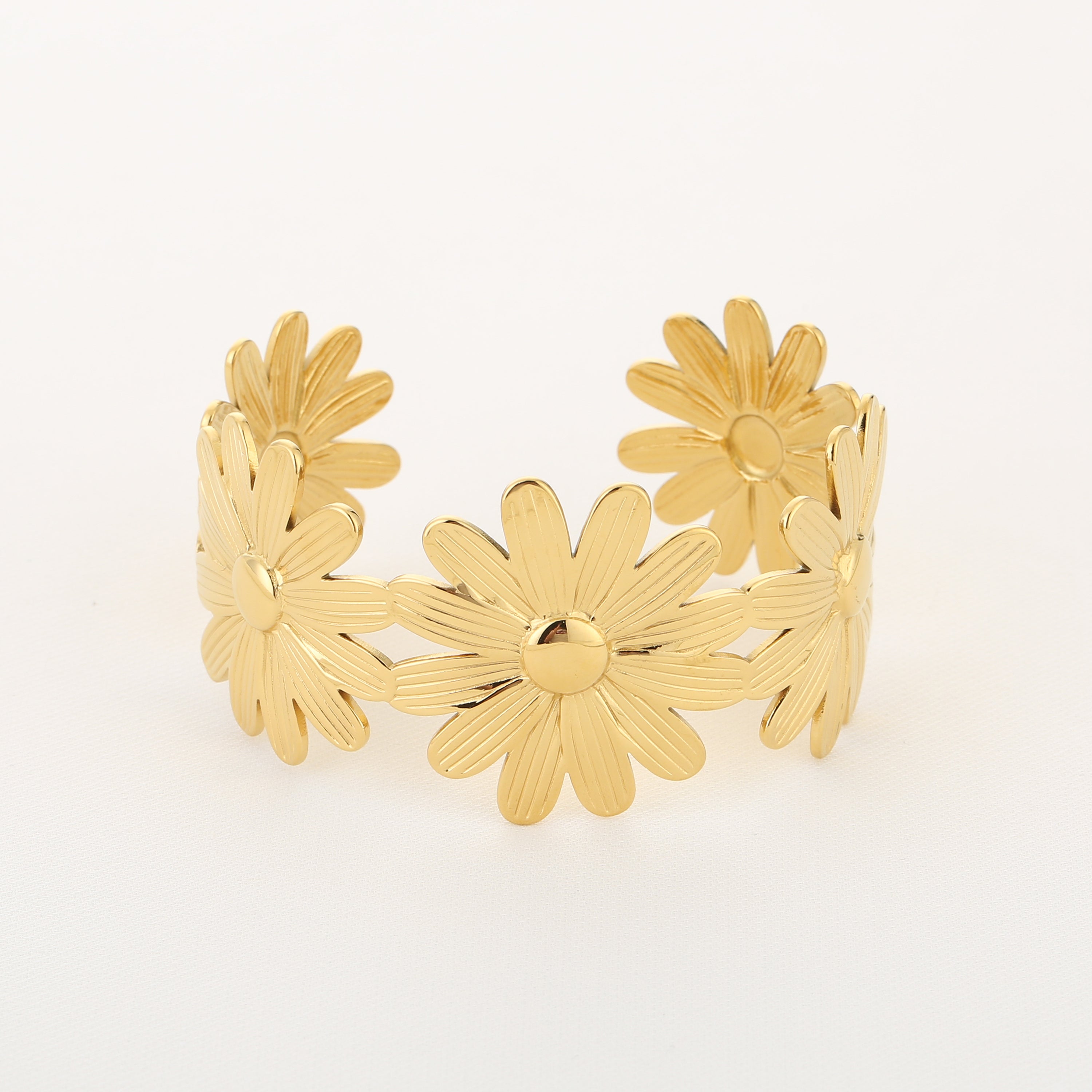 Golden Daisy Cuff