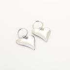 Silver Love Drops Earrings