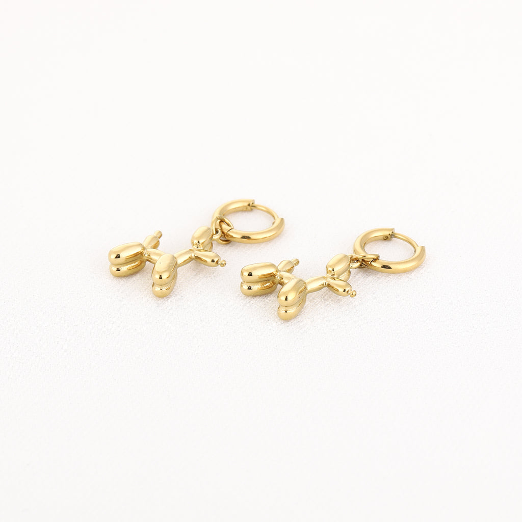 Puppy Charm Hoops