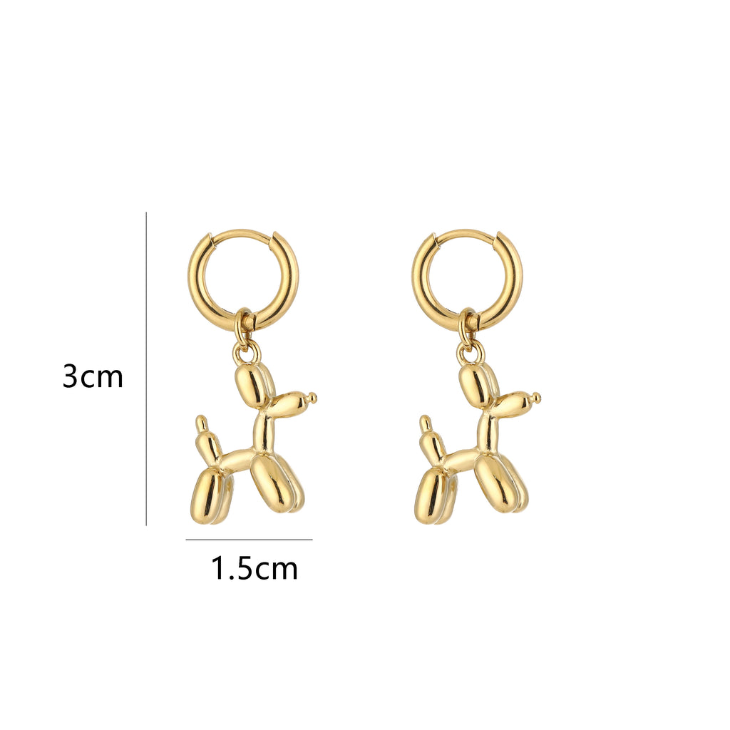 Puppy Charm Hoops