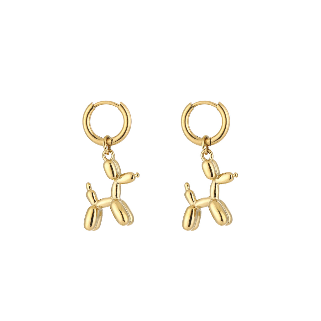 Puppy Charm Hoops