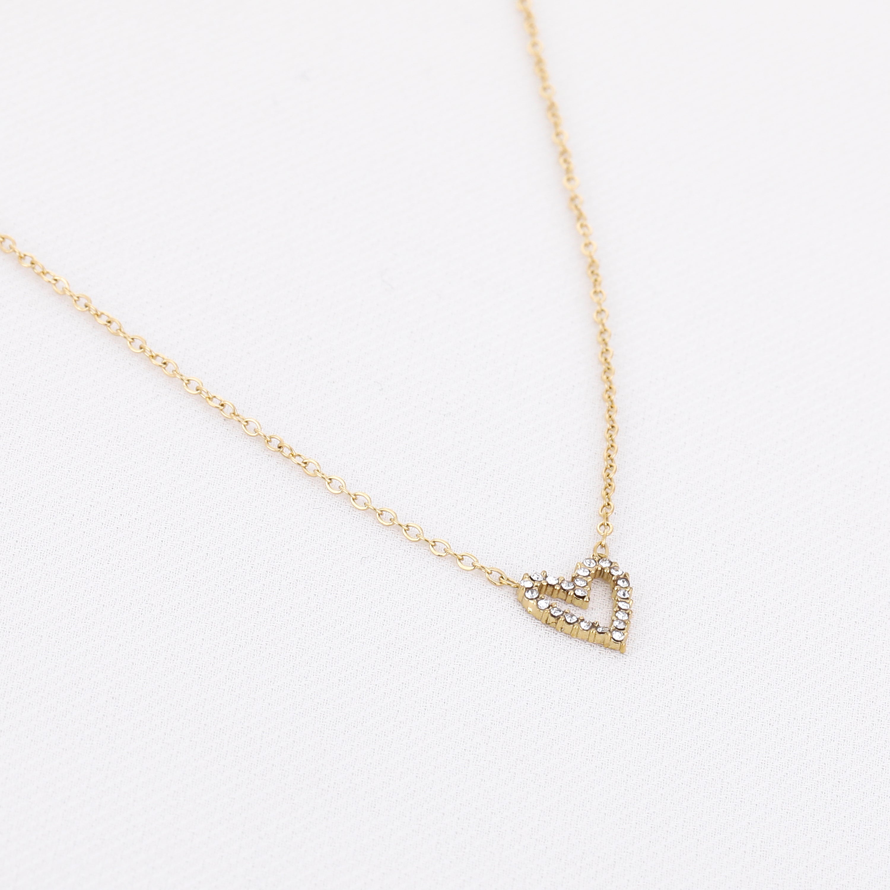 Twinkle Heart Necklace