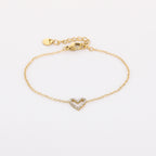 Twinkle Heart Bracelet