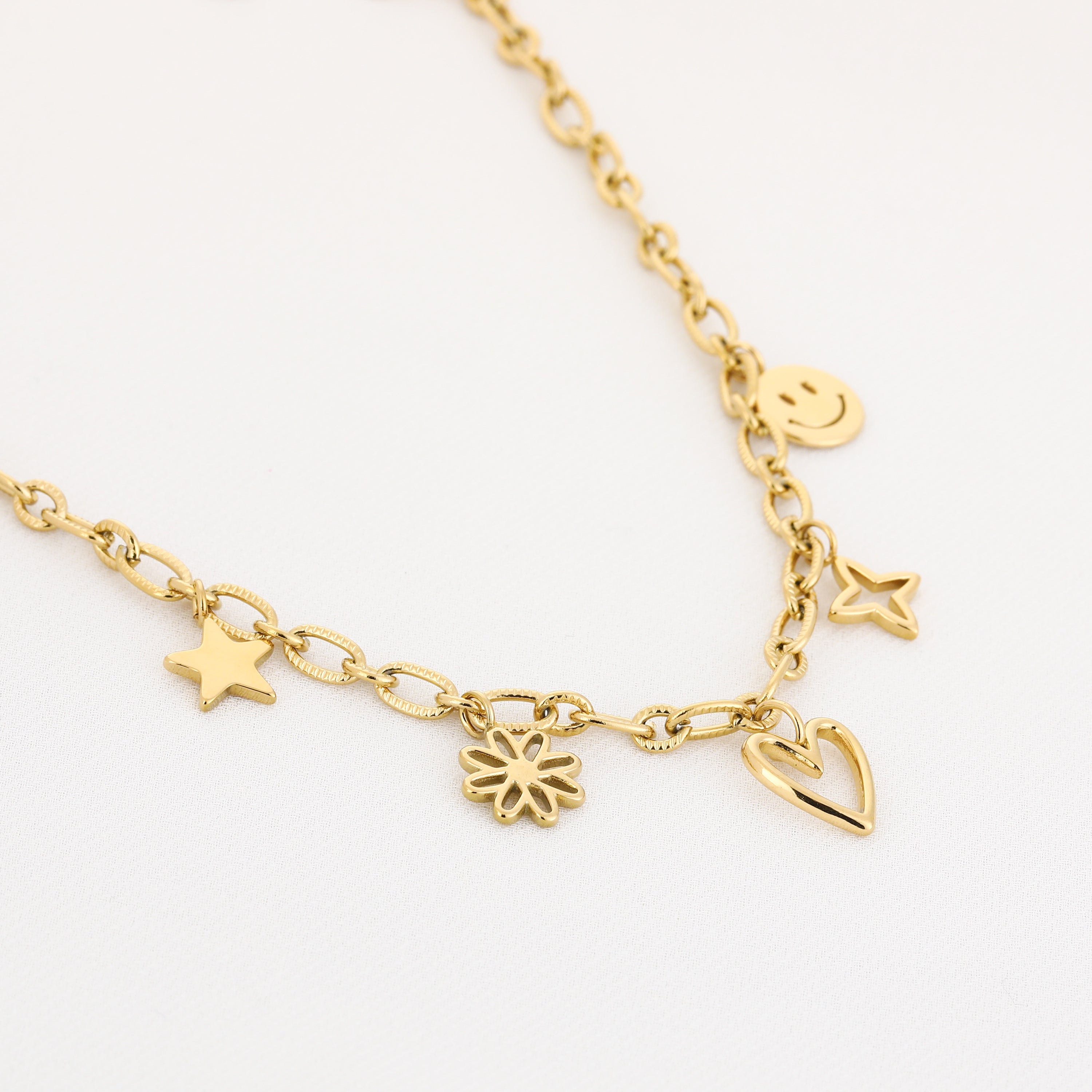Happy Icons Charm Necklace