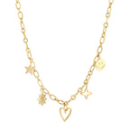 Happy Icons Charm Necklace