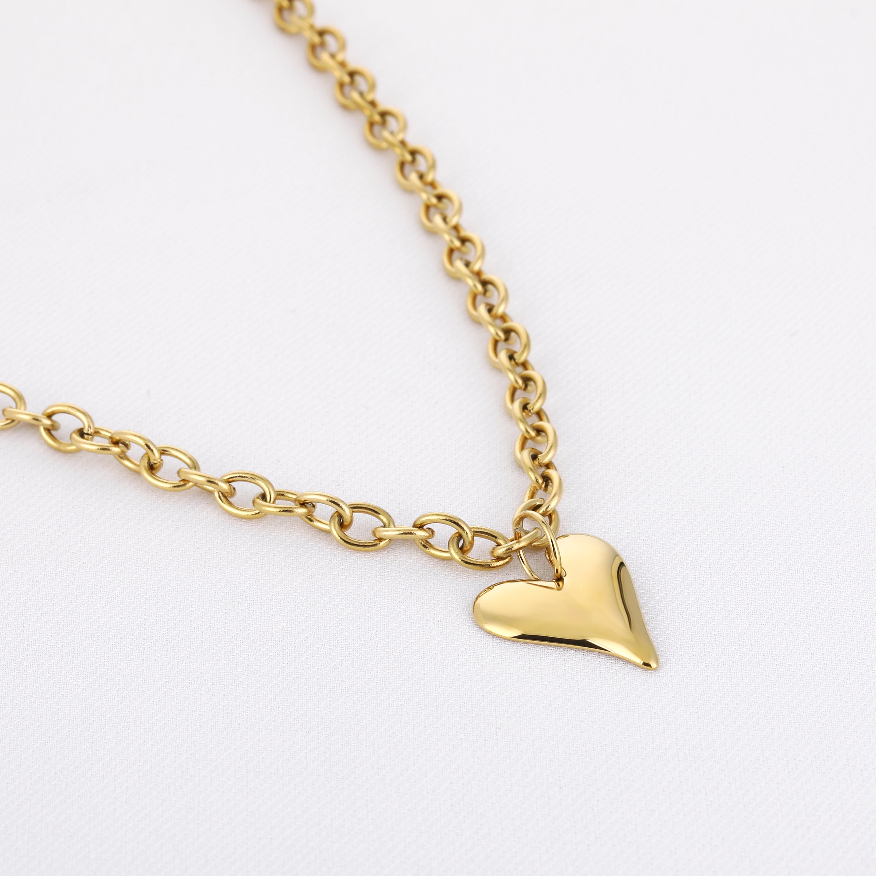 Bold Heart Necklace