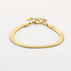 Snake Chain Bracelet Gold