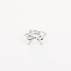 Silver Bow Ring