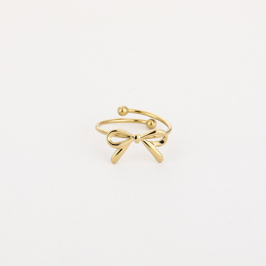 Golden Bow Ring