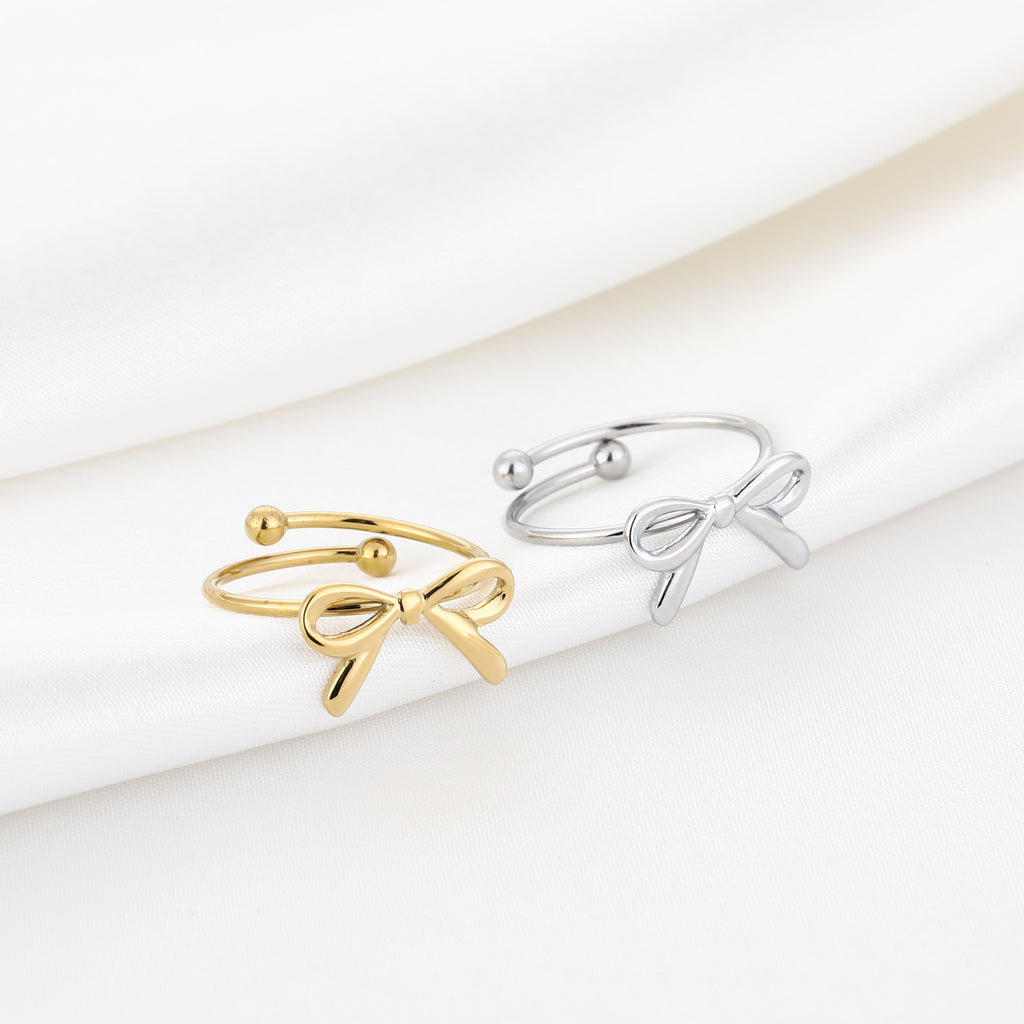 Golden Bow Ring