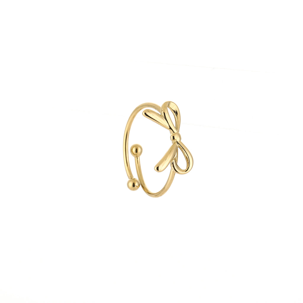 Golden Bow Ring