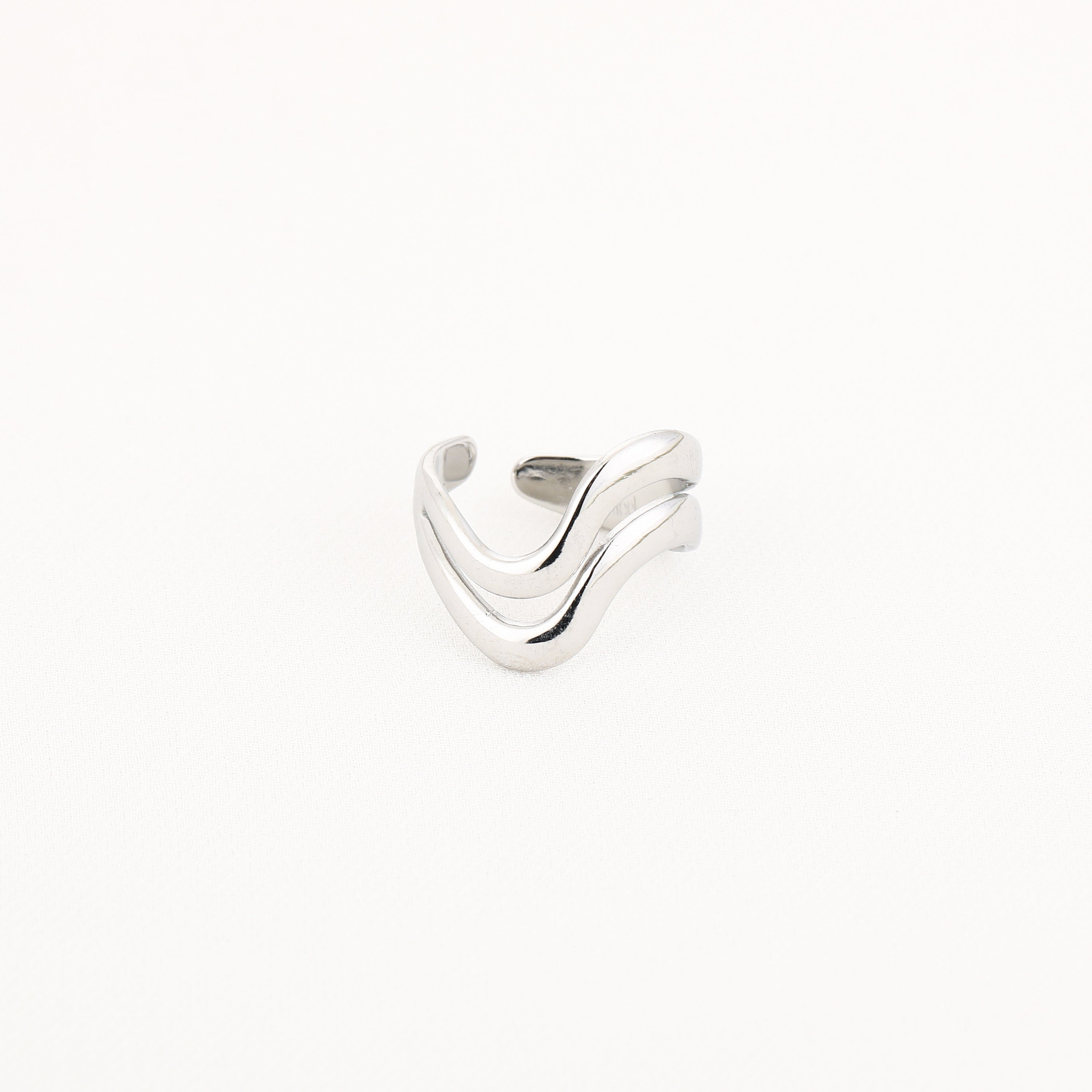 Wave Ring Silver