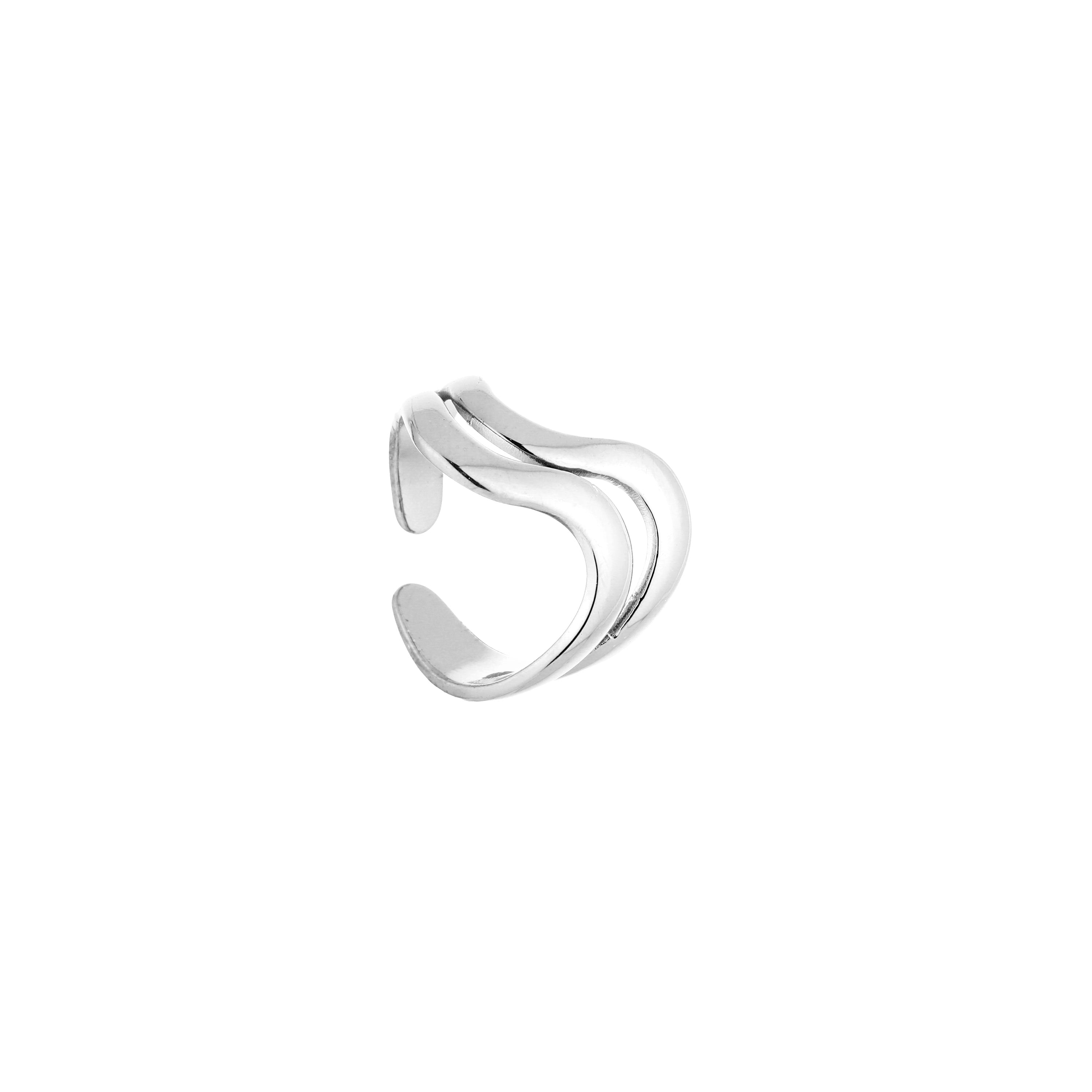 Wave Ring Silver