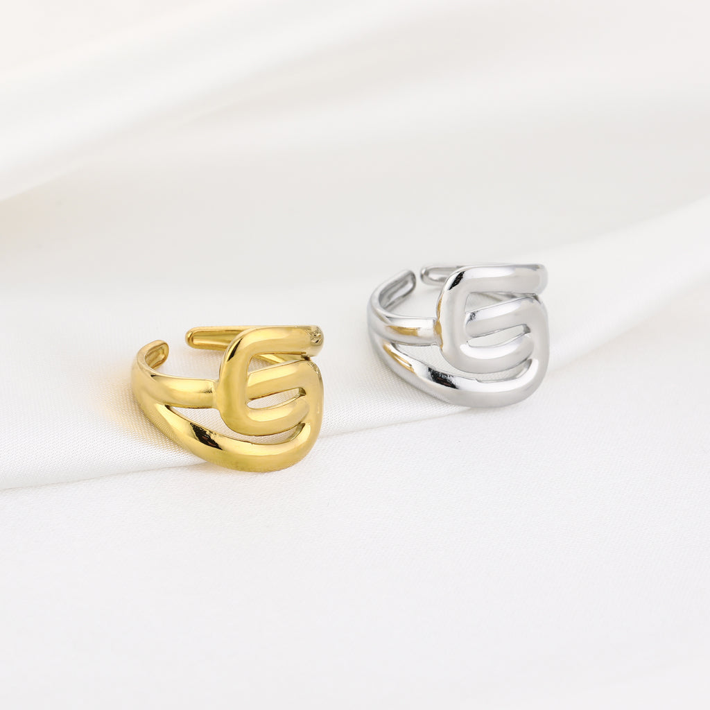 Interlock Ring Gold