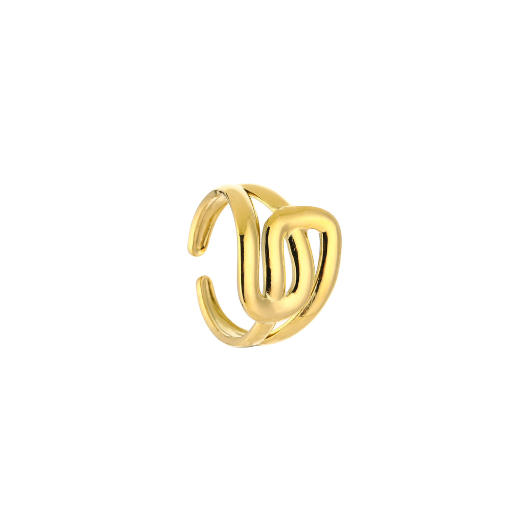 Interlock Ring Gold