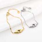 Golden Double Heart Bracelet