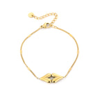 Golden Double Heart Bracelet
