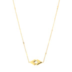 Golden Double Heart Necklace