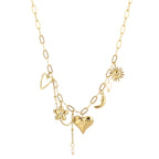 Golden Charms Necklace