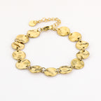 Golden Pebble Bracelet