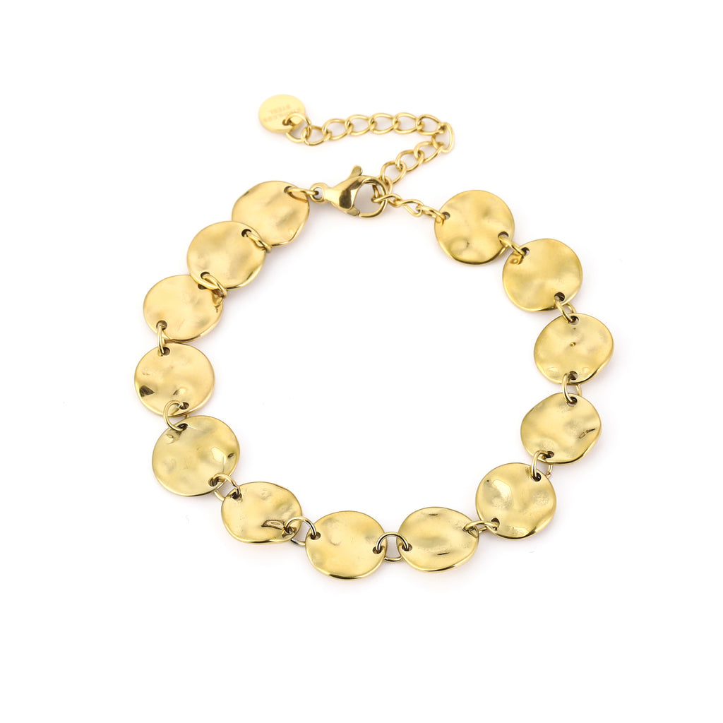 Golden Pebble Bracelet