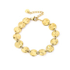 Golden Pebble Bracelet
