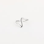 Silver Wave Ring