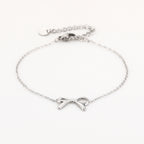 Bow Bracelet Silver