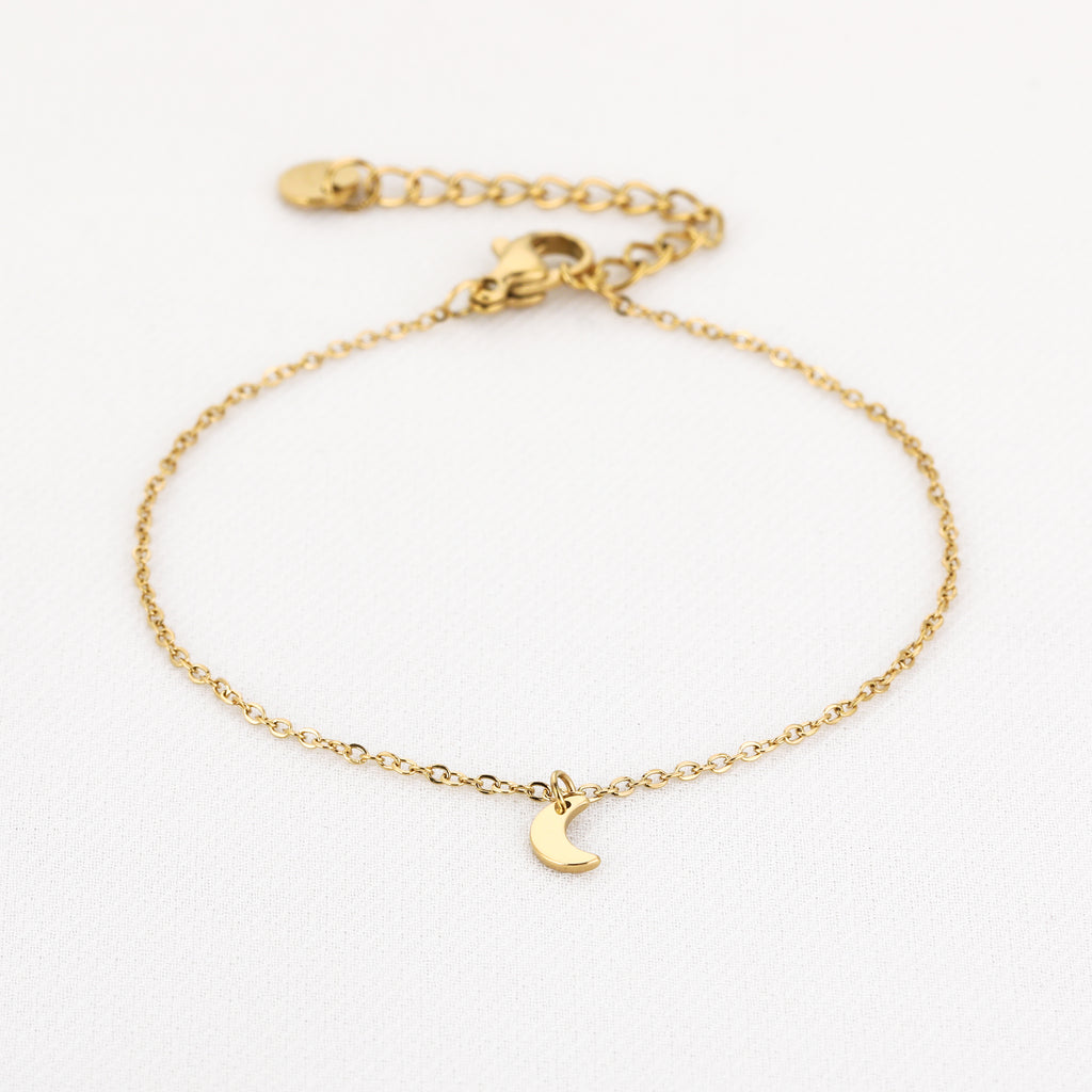 Moon Bracelet Gold