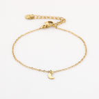 Moon Bracelet Gold