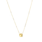 Paw Necklace Gold