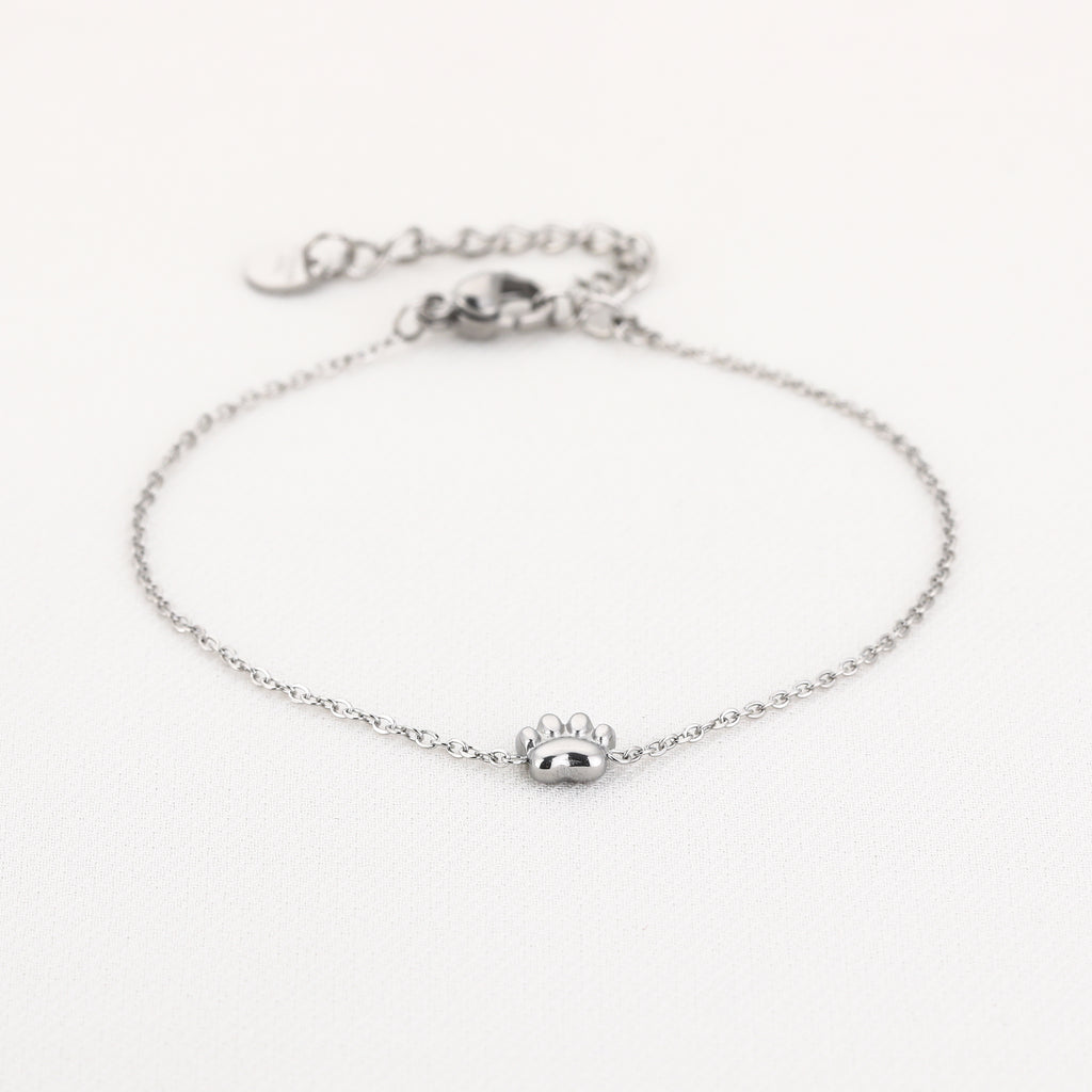 Silver Paw Bracelet