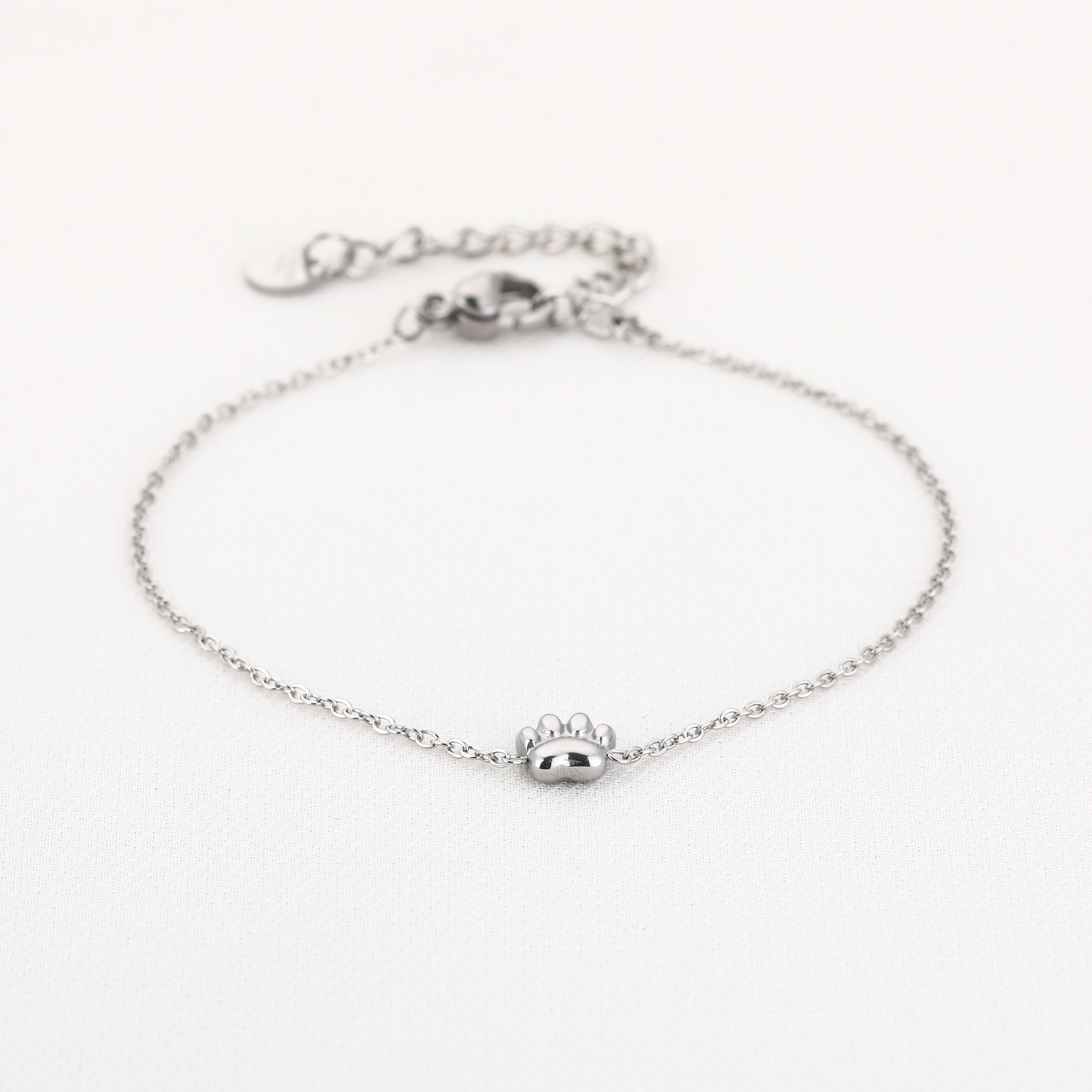 Silver Paw Bracelet