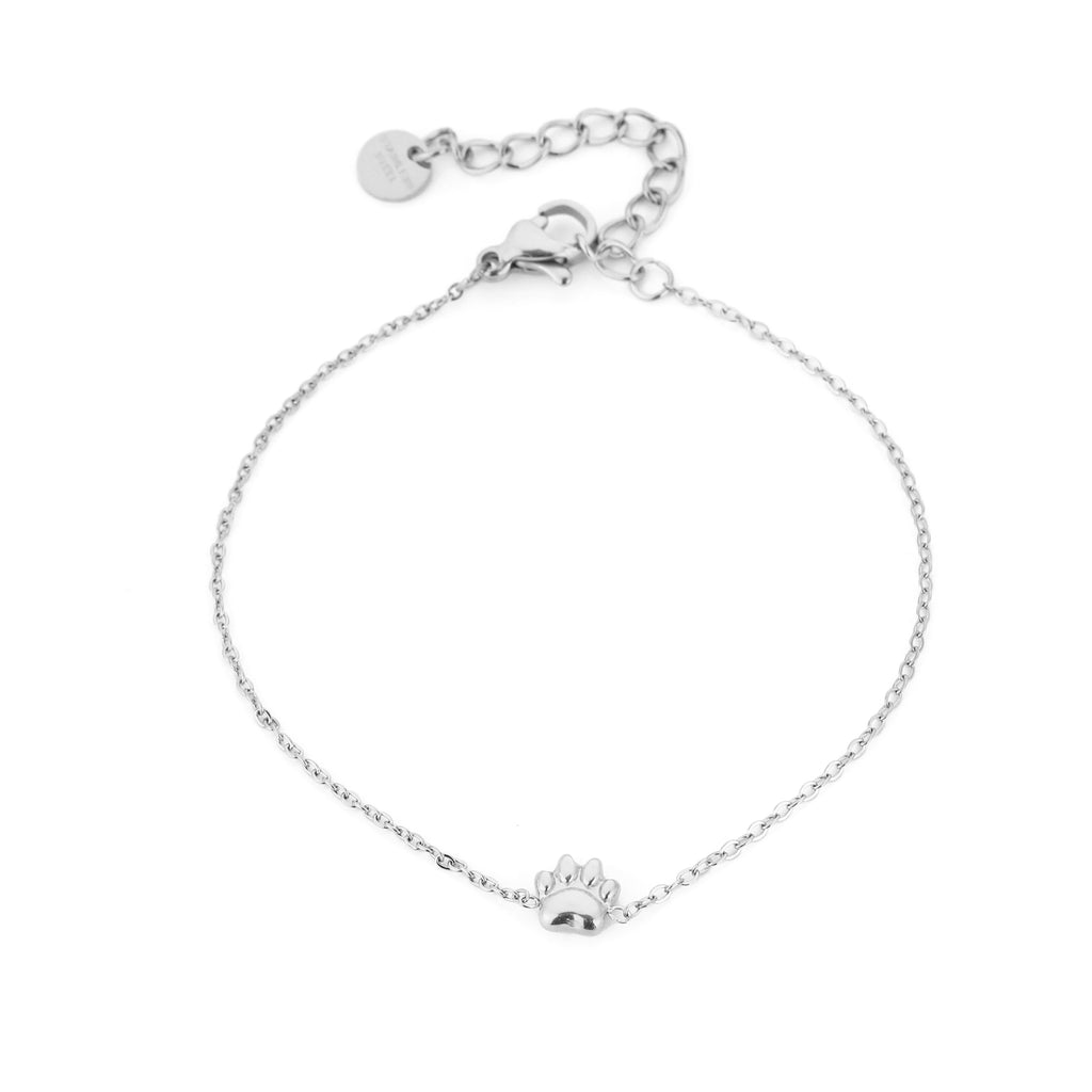 Silver Paw Bracelet