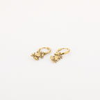 Golden Crab Earrings