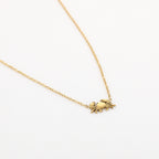 Golden Crab Necklace