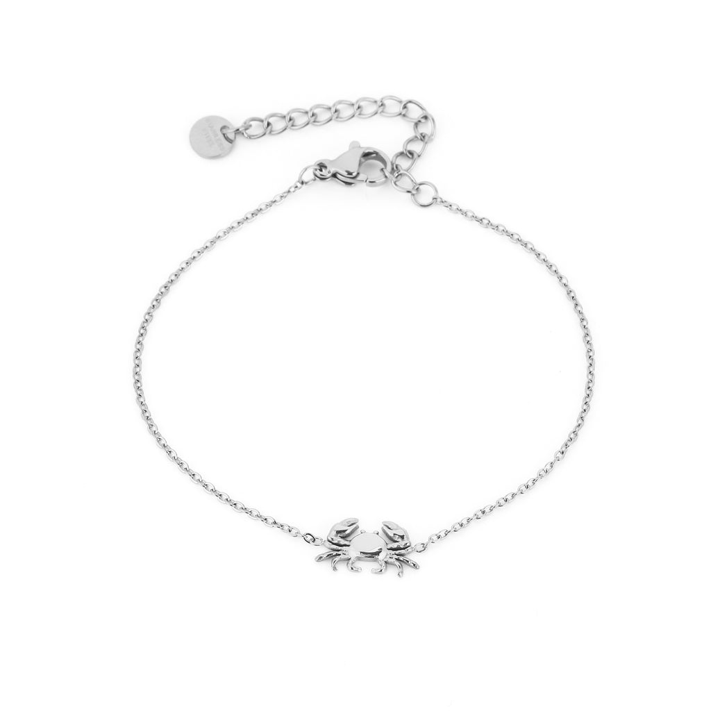 Silver Crab Bracelet