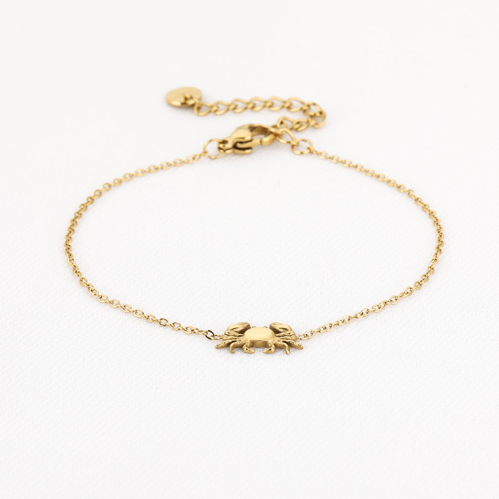 Golden Crab Bracelet