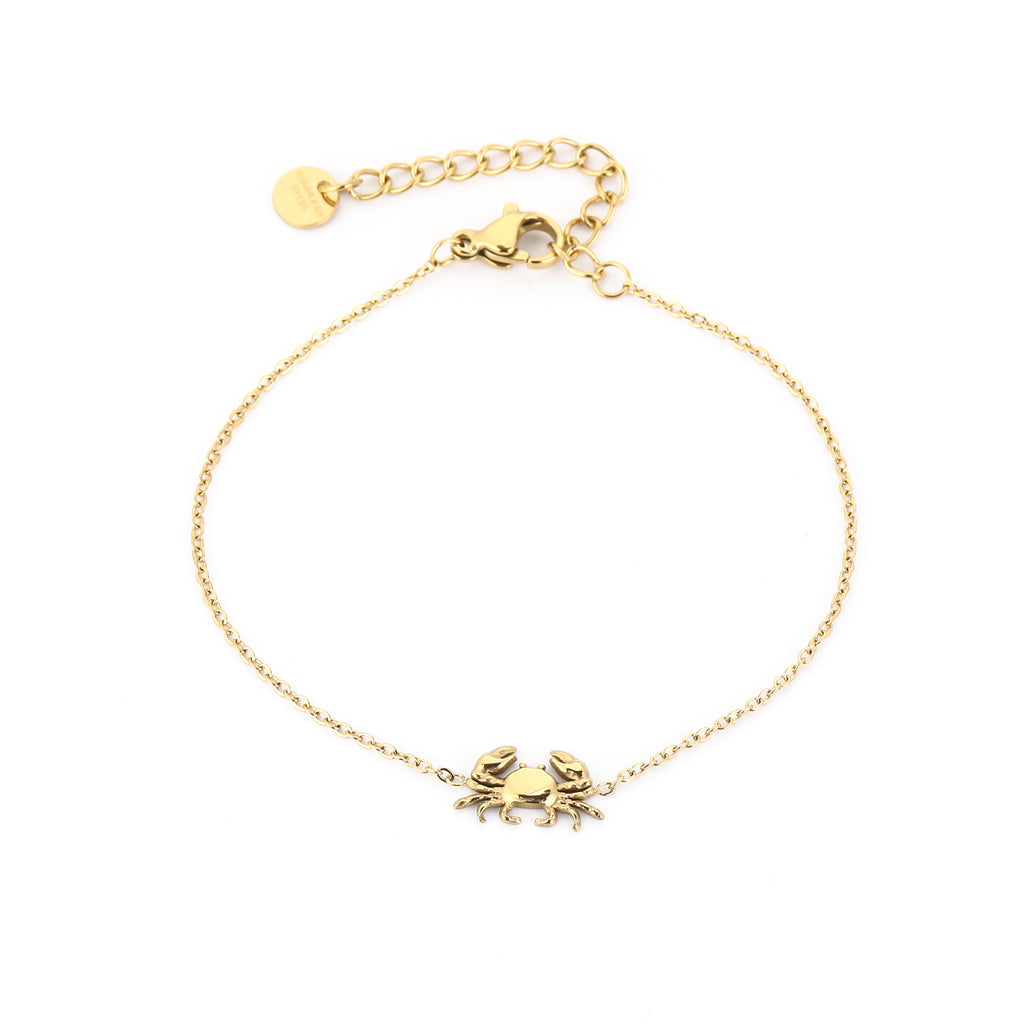 Golden Crab Bracelet