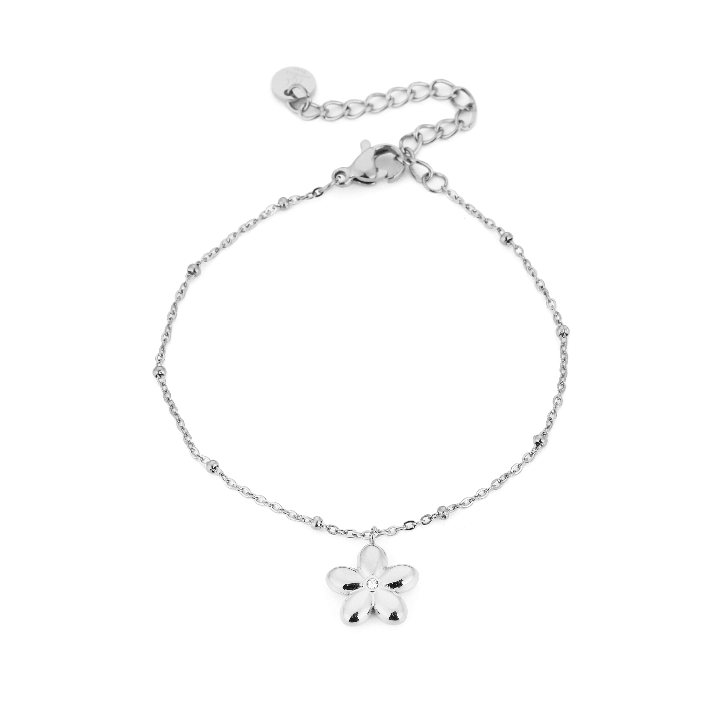 Daisy Glow Bracelet Silver