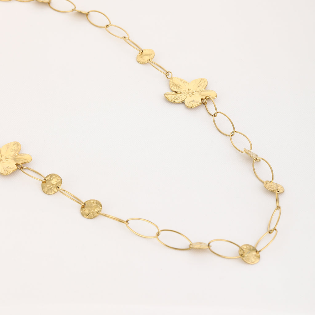 Golden Blossom Necklace