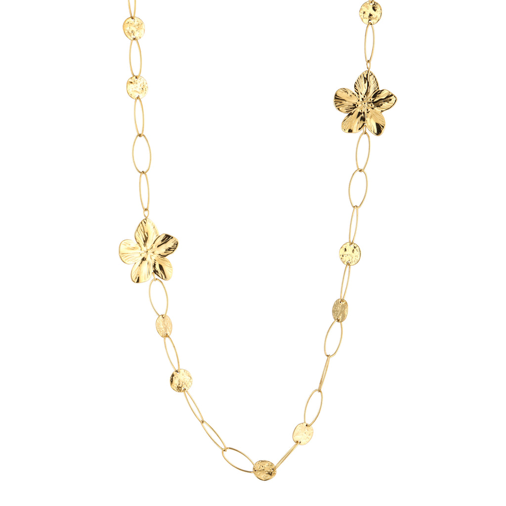 Golden Blossom Necklace