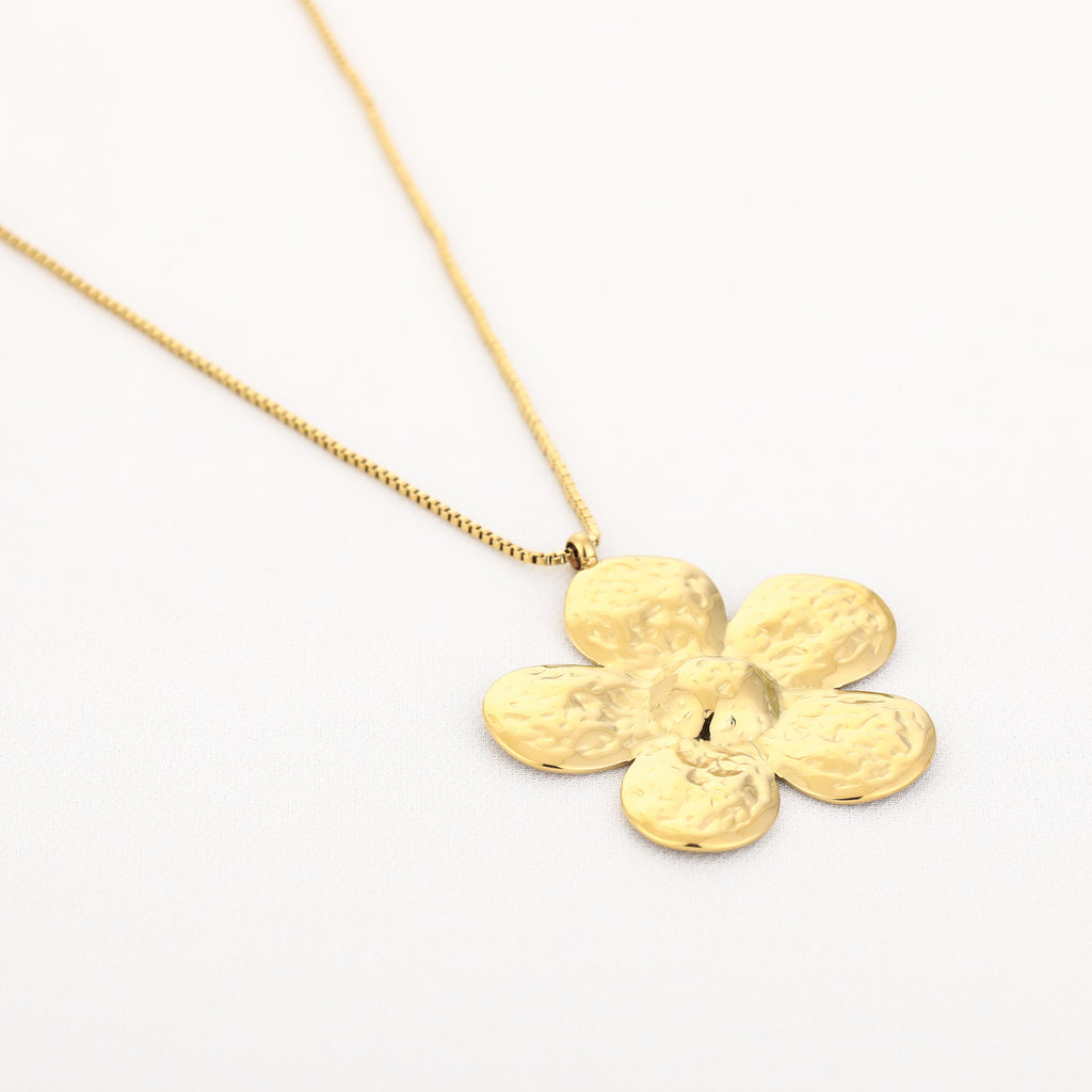 Flora Bloom Necklace Gold