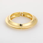 Bold Dome Bracelet Gold