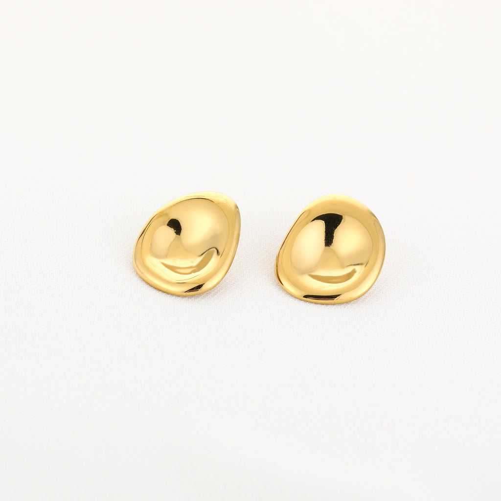 Golden Molten Dome Studs