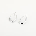 Molten Open Hoops Silver