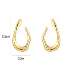 Molten Open Hoops