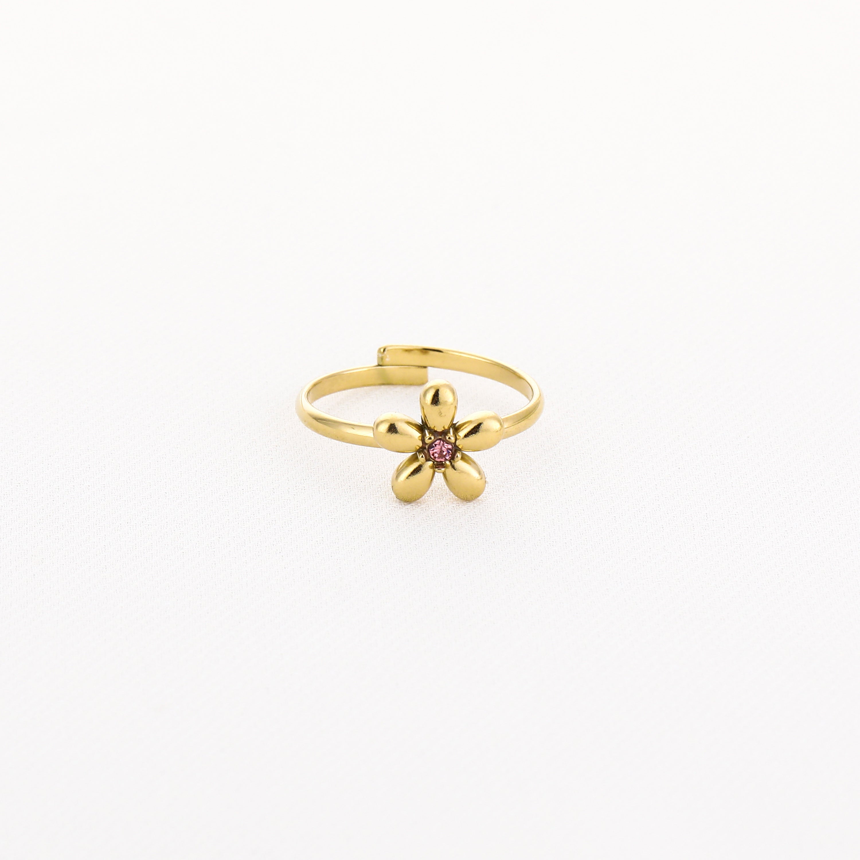 Rosy Daisy Ring